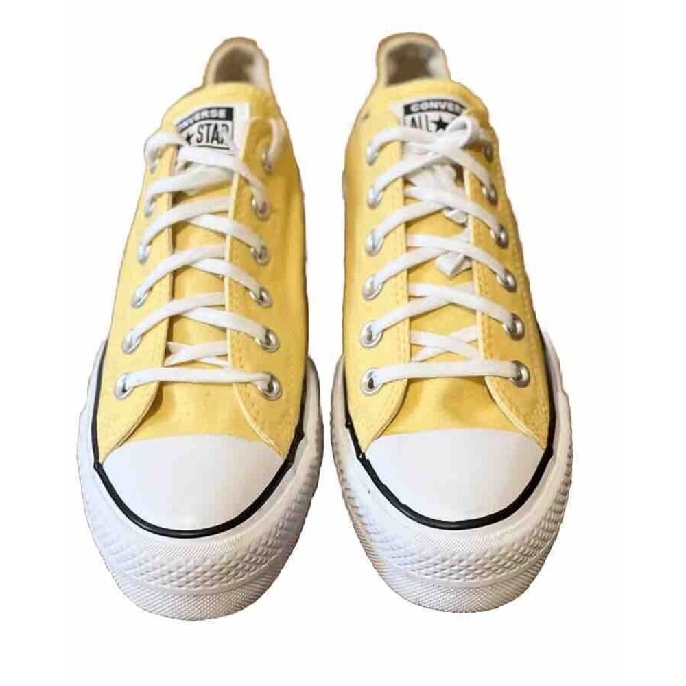 Converse Chuck Taylor All Star Lift Platform Low Top Yellow Size US 8 Sneaker